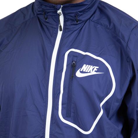 Nike Trainingsjacke Advance 15 blau/weiß 