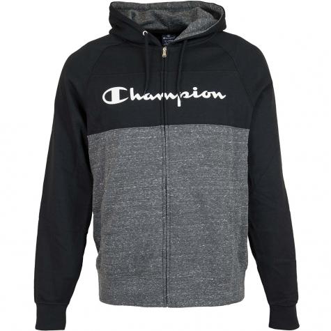 Champion Trainingsanzug Full Zip schwarz/dunkelgrau 