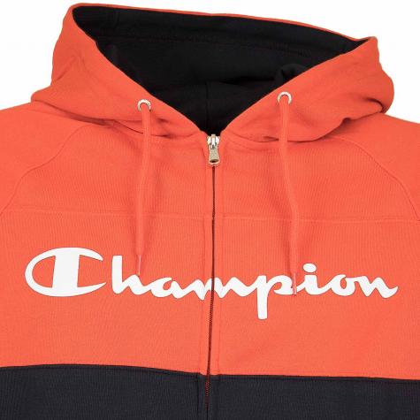 Champion Trainingsanzug Full Zip orange/schwarz 