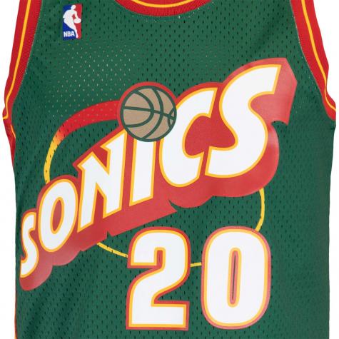 Trikot Mitchell & Ness NBA Swingman Gary Payton Seattle Supersonics 95/96 Trikot green 