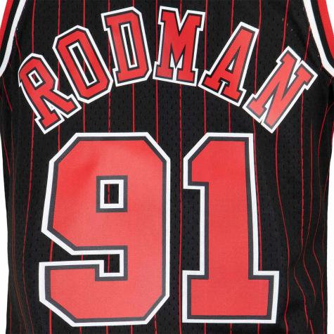 Trikot Mitchell & Ness Swingman Bulls 1995-95 Rodman black 
