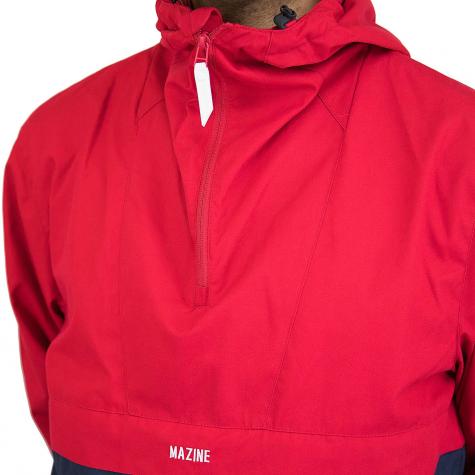 Mazine Windbreaker Creeton rot/dunkelblau 