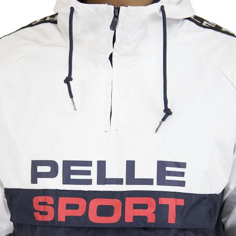 Pelle Pelle Windbreaker Vintage Sports weiß/dunkelblau 