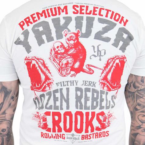 Yakuza Premium T-Shirt 2409 weiß 