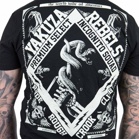 Yakuza Premium T-Shirt 2412 schwarz 