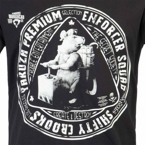 Yakuza Premium Herren T-Shirt 2907 schwarz 