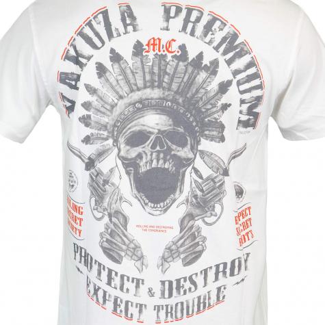 Yakuza Premium Herren T-Shirt 3003 weiß 