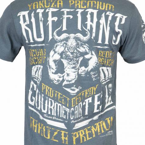 Yakuza Premium Herren T-Shirt 3017 graublau 