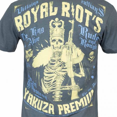 Yakuza Premium T-Shirt 3021 graublau 