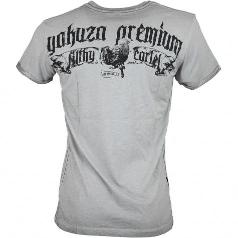 Yakuza Premium T-Shirt Vintage 400 hellgrau 