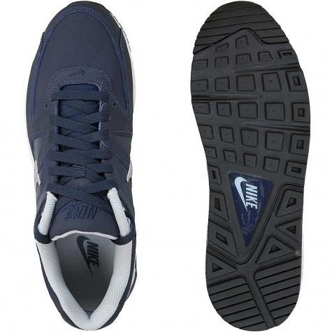 Nike Sneaker Air Max Command Leather dunkelblau/silber 