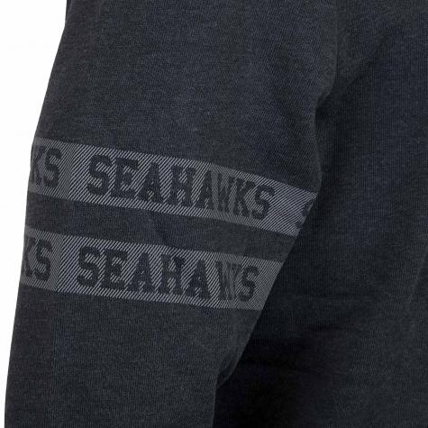 New Era Hoody NFL Tonal Seattle Seahawks schwarz/schwarz 
