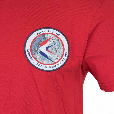 Alpha Industries T-Shirt Apollo 15 rot 