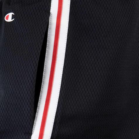 Champion Stripe Basketball Shorts schwarz 