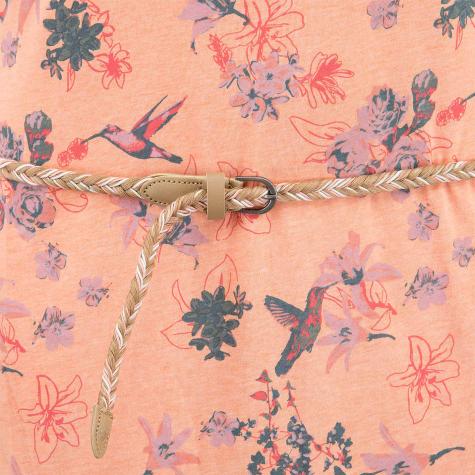 Ragwear Kleid Tanya Flowers E orange 