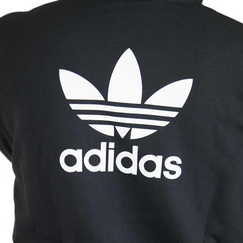 Adidas Originals Zip-Hoody Trefoil Fleece schwarz 