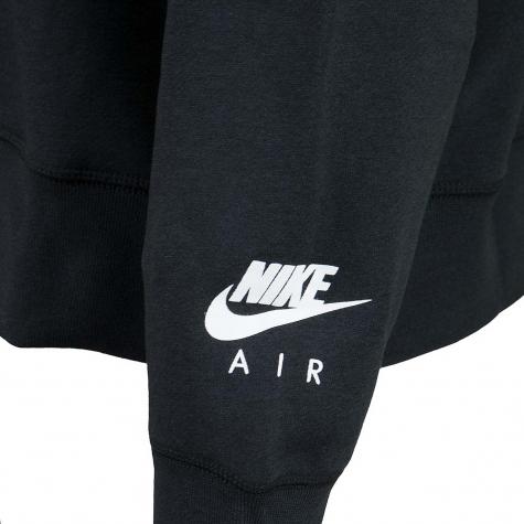 Nike Damen Hoody Air schwarz/weiß 