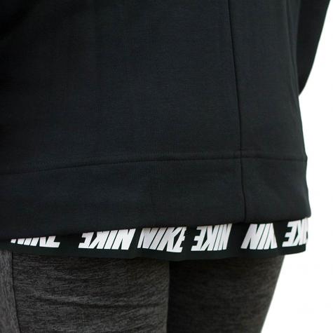 Nike Damen Zip-Hoody Advance 15 schwarz/weiß 