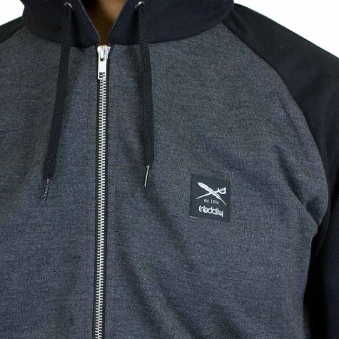 Iriedaily Zip-Hoody De College schwarz