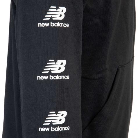 Hoody New Balance Essentials Stack Pack schwarz 