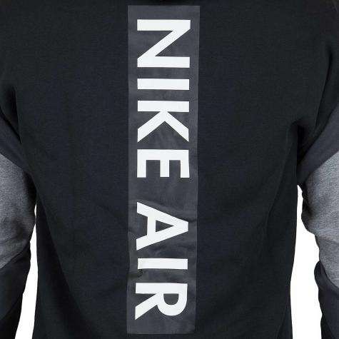 Nike Zip-Hoody Air schwarz/anthrazit 