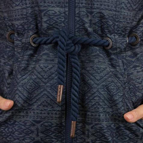 Alife & Kickin Damen Jacke Charlotte B denim AOP