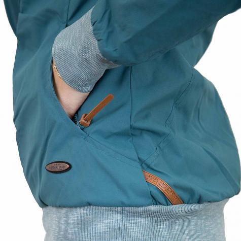 Alife & Kickin Damen Übergangsjacke Girls Kiddo türkis