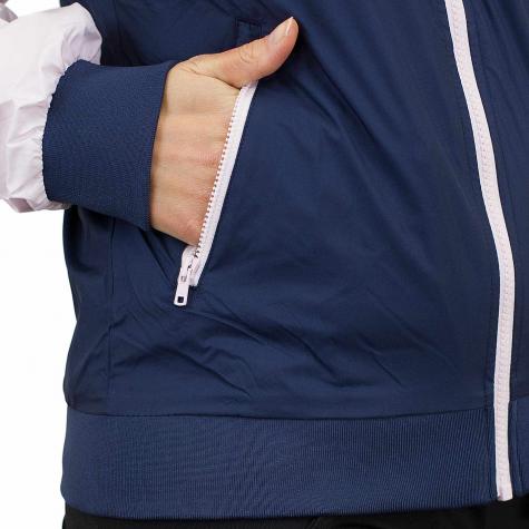 Nike Damen Jacke Windrunner hellrosa/dunkelblau