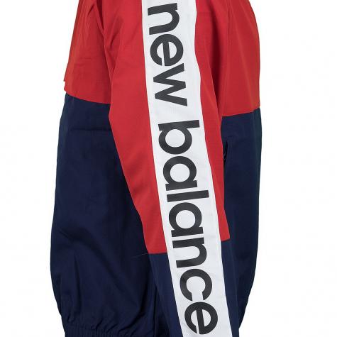 New Balance Jacke Athletics rot/dunkelblau/weiß 