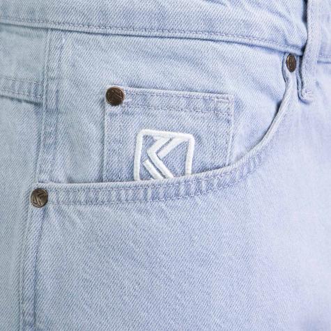 Jeans Kani Small Signature Baggy bleached blue 
