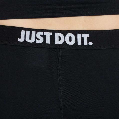 Nike Leggings Leg-A-See Logo schwarz/weiß 