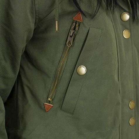 Volcom Damen Parka Walk On By oliv