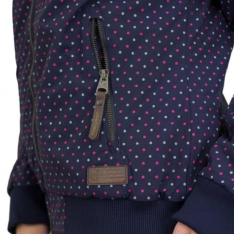 Ragwear Damen Übergangsjacke Nuggie A dunkelblau