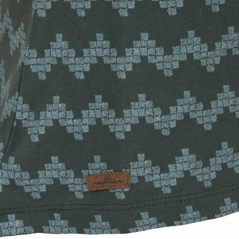 Ragwear Damen T-Shirt Mint Zig Zag grün