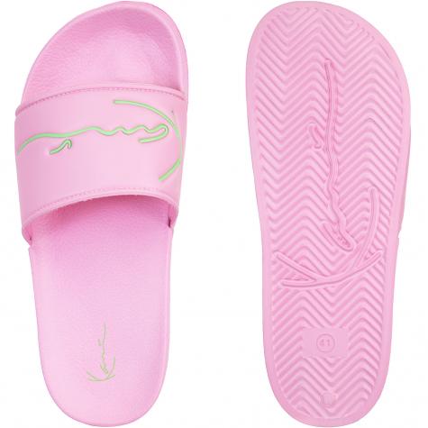 Karl Kani Signature Pool Slides Damen Badelatschen rosa 