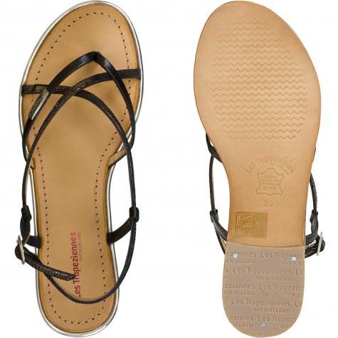 Les Tropeziennes Damen Sandalen Monaco schwarz/schwarz 