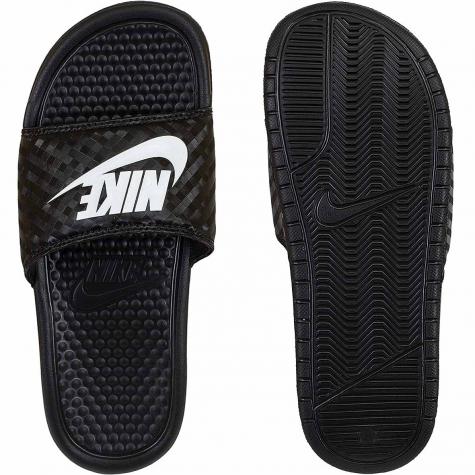 Nike Damen Badelatschen Benassi JDI schwarz/weiß 