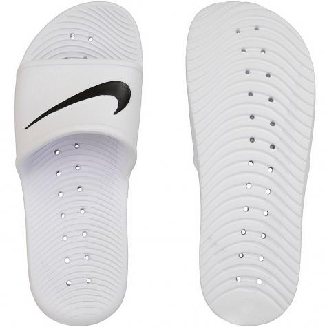 Nike Damen Badelatschen Kawa Shower weiß/schwarz 