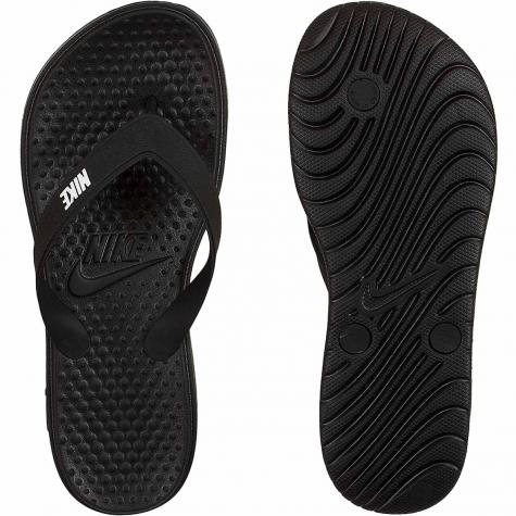 Nike Flip Flops Solay Thong schwarz/weiß 