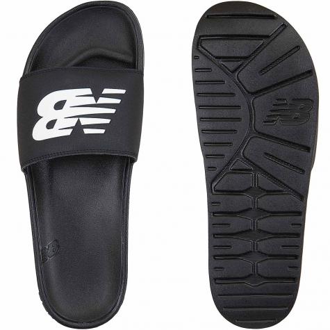 New Balance Badelatschen 200 PU schwarz/weiß