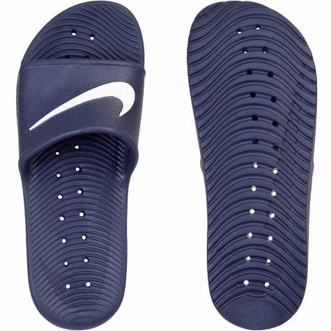 Nike Badelatschen Kawa Shower dunkelblau/weiß 