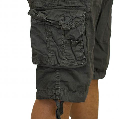 Alpha Industries Jet Shorts grau 