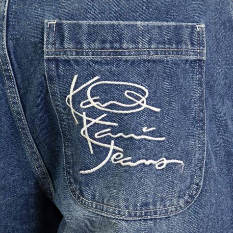 Shorts Kani OG Old English indigo blue 