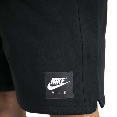 Nike Shorts Air Fleece schwarz/weiß 