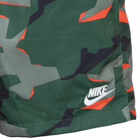 Nike Shorts CE Camo Woven grün/orange