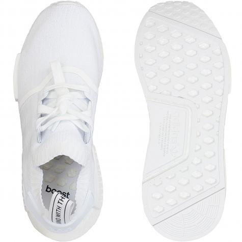 Adidas Originals Sneaker NMD R1 Primeknit weiß/weiß 