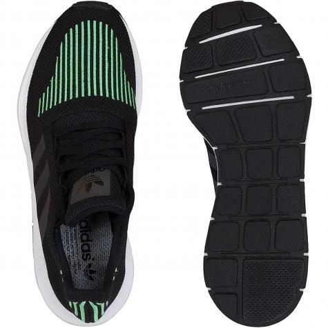 Adidas Originals Sneaker Swift Run schwarz/grün 