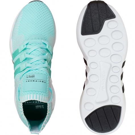 Adidas Originals Damen Sneaker Equipment Support ADV Primeknit aqua/weiß 