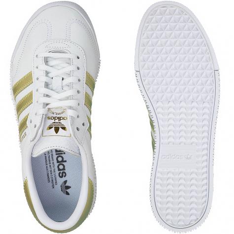 Adidas Originals Damen Sneaker Sambarose weiß/gold 