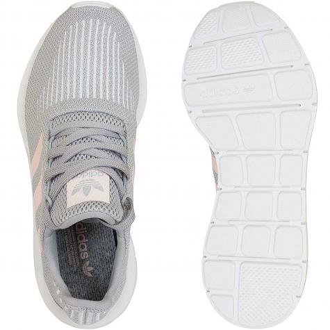 Adidas Originals Damen Sneaker Swift Run grau/pink 